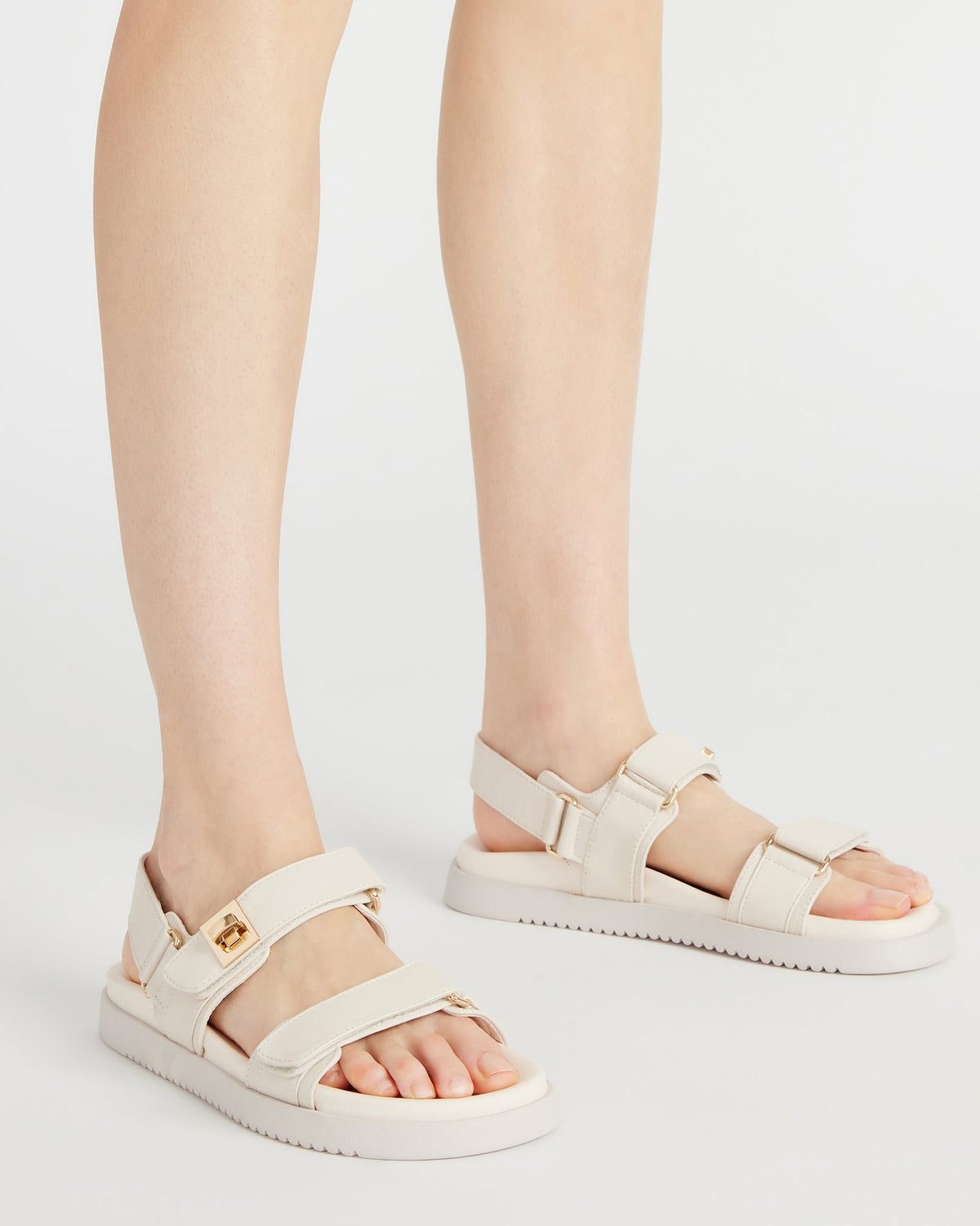 MONA Bone Leather Flatform Women's Sandal | Steve Madden near me