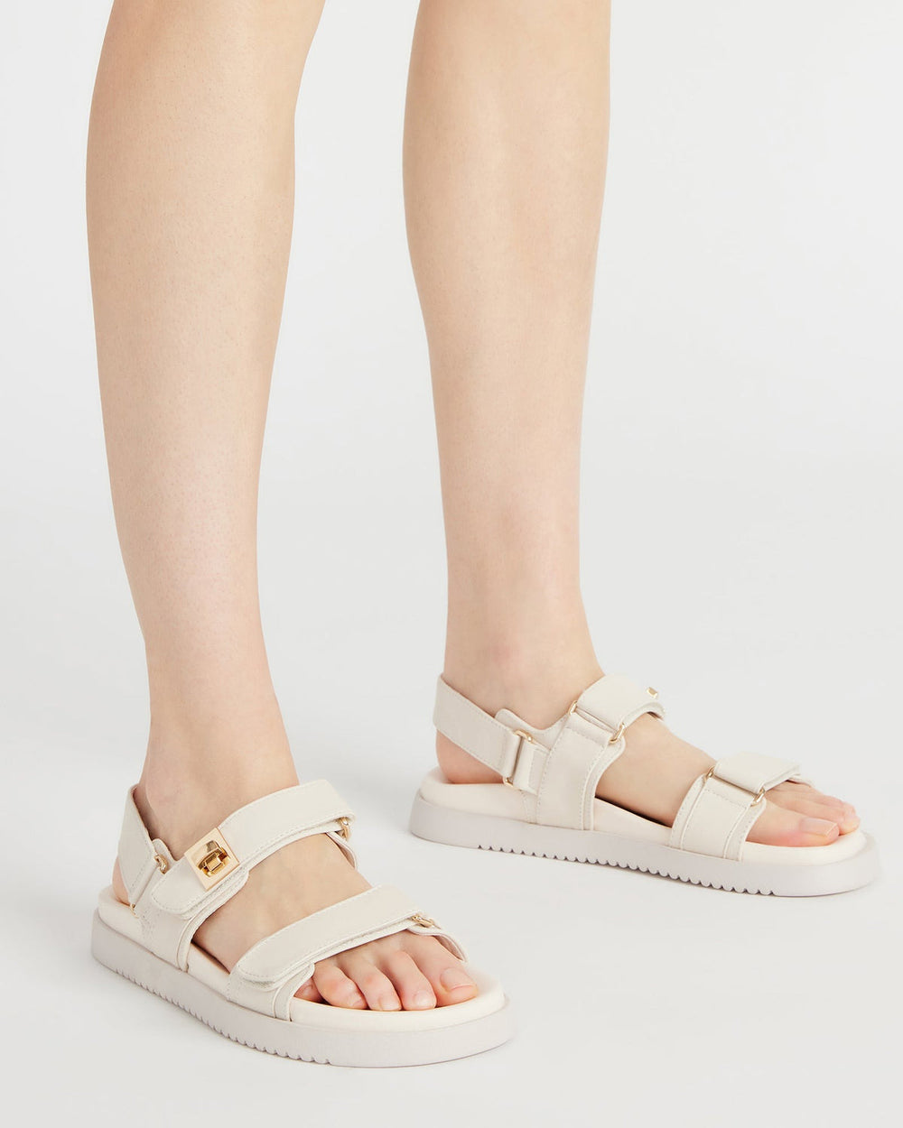 MONA Bone Leather Flatform Women's Sandal | Steve Madden near me
