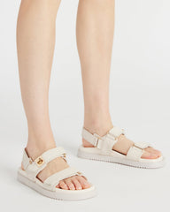 MONA Bone Leather Flatform Women's Sandal | Steve Madden near me