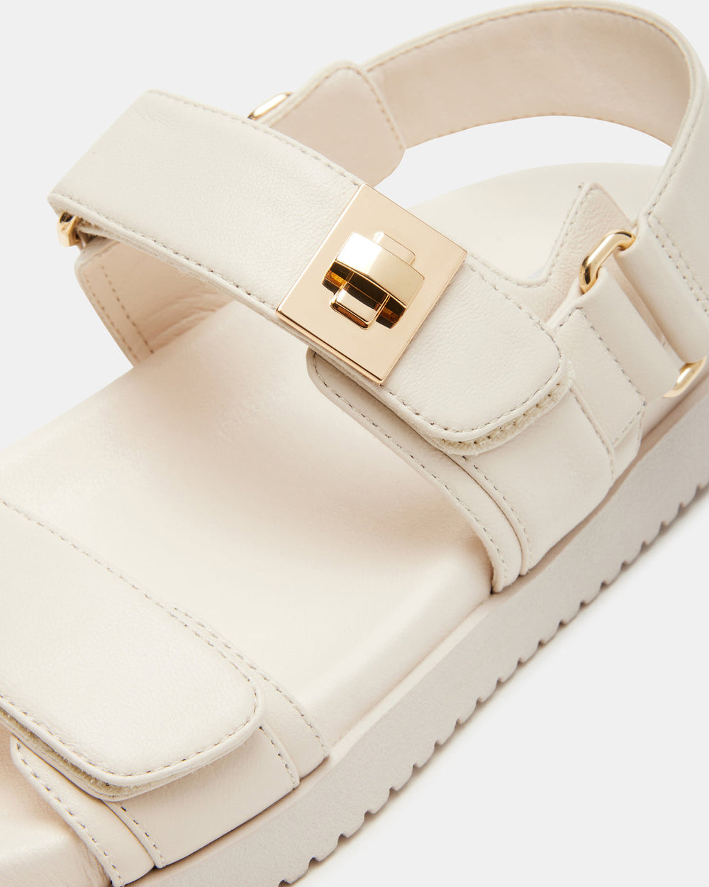 MONA Bone Leather Flatform Women's Sandal | Steve Madden near me