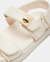 MONA Bone Leather Flatform Women's Sandal | Steve Madden near me