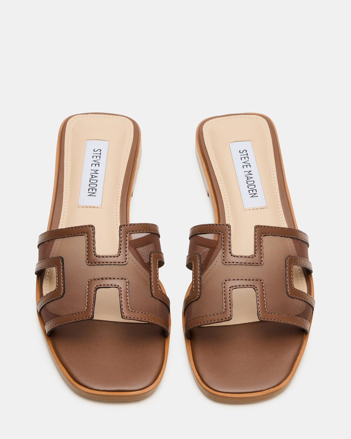 HADYN Mesh Brown Women's Designer Sandal | Steve Madden outlet