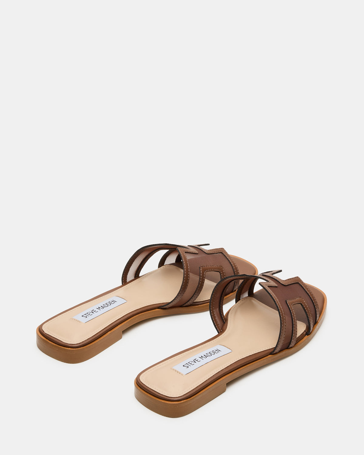 HADYN Mesh Brown Women's Designer Sandal | Steve Madden outlet