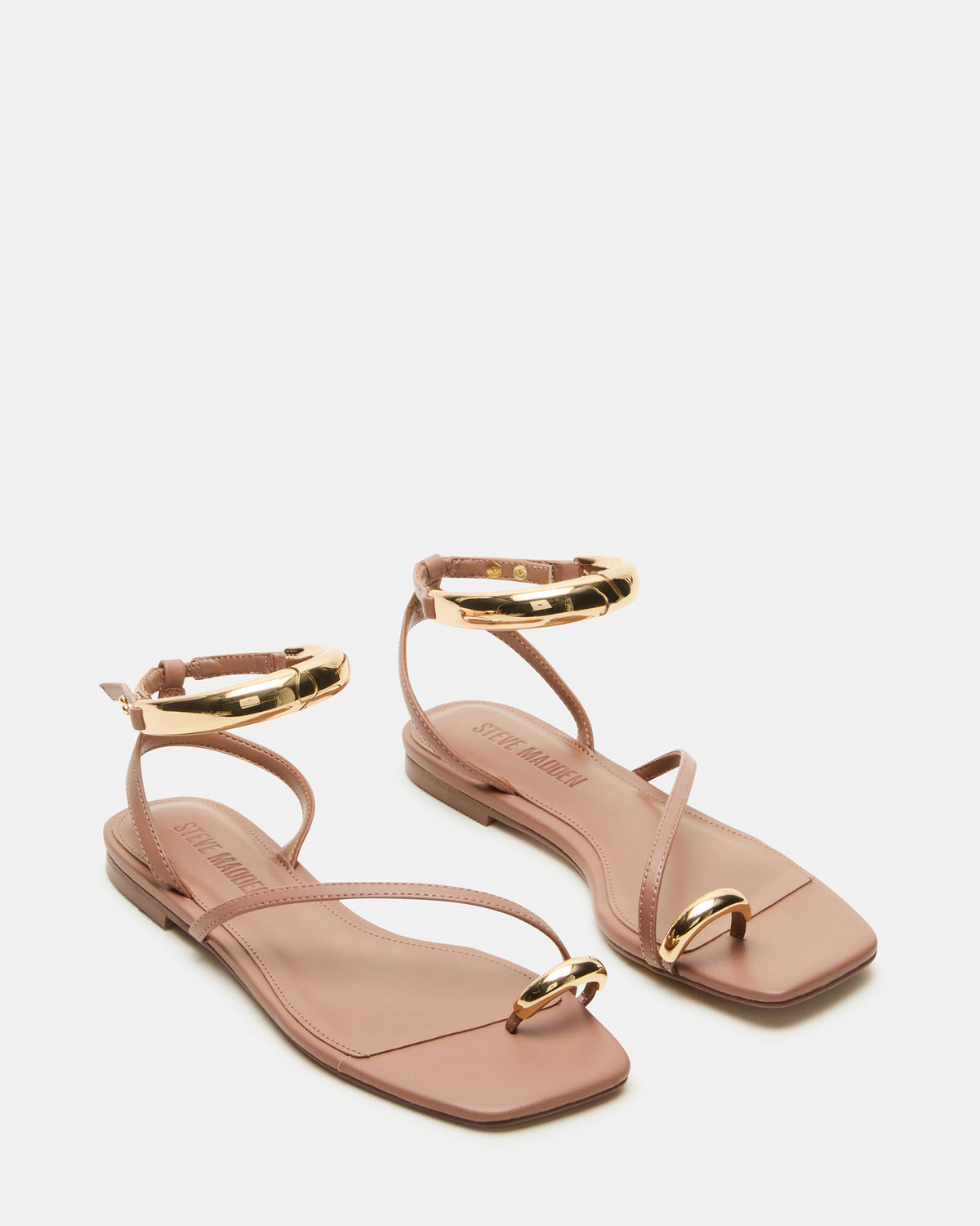 ODYSSEY Mocha Strappy Square-Toe Women Sandal | Steve Madden US