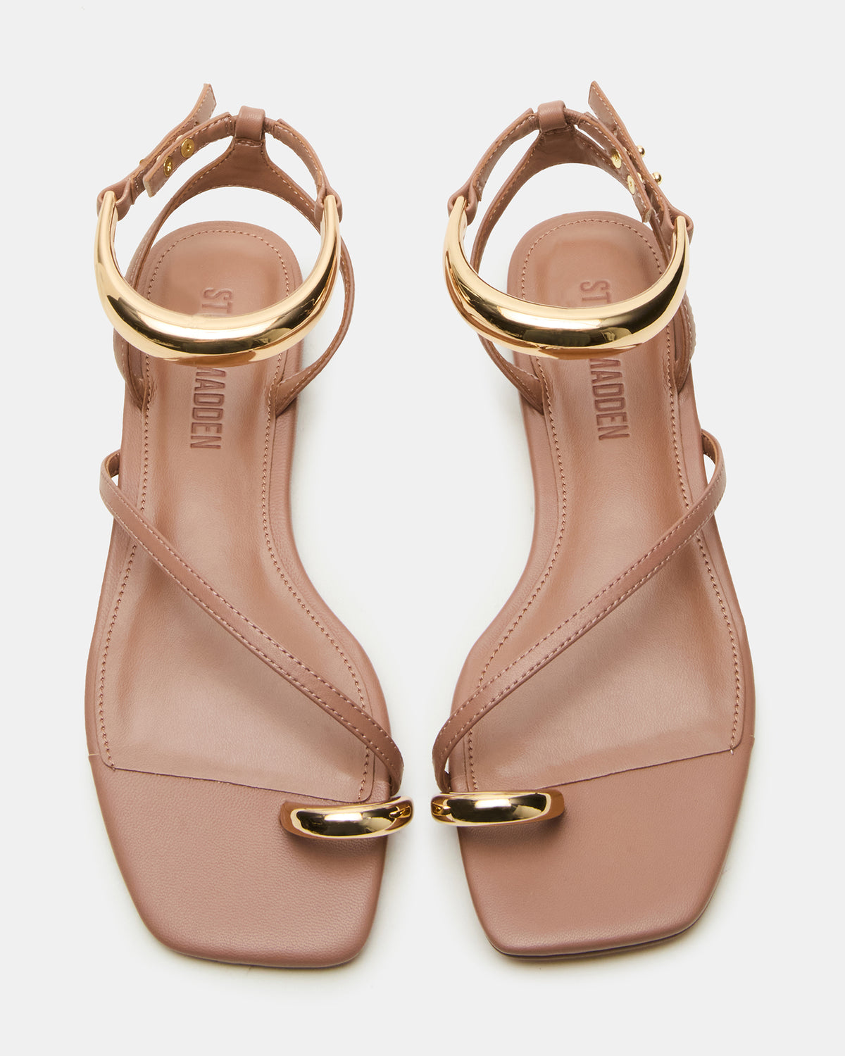 ODYSSEY Mocha Strappy Square-Toe Women Sandal | Steve Madden US
