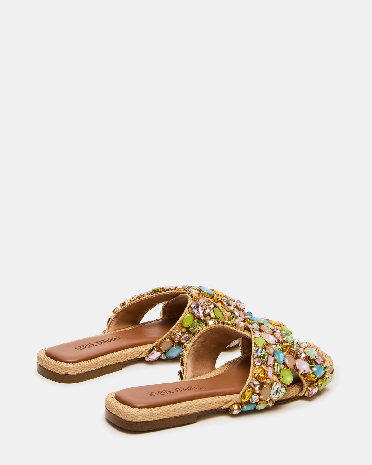 LEVITY Multi Square-Toe Slide Women's Sandal | Steve Madden outlet