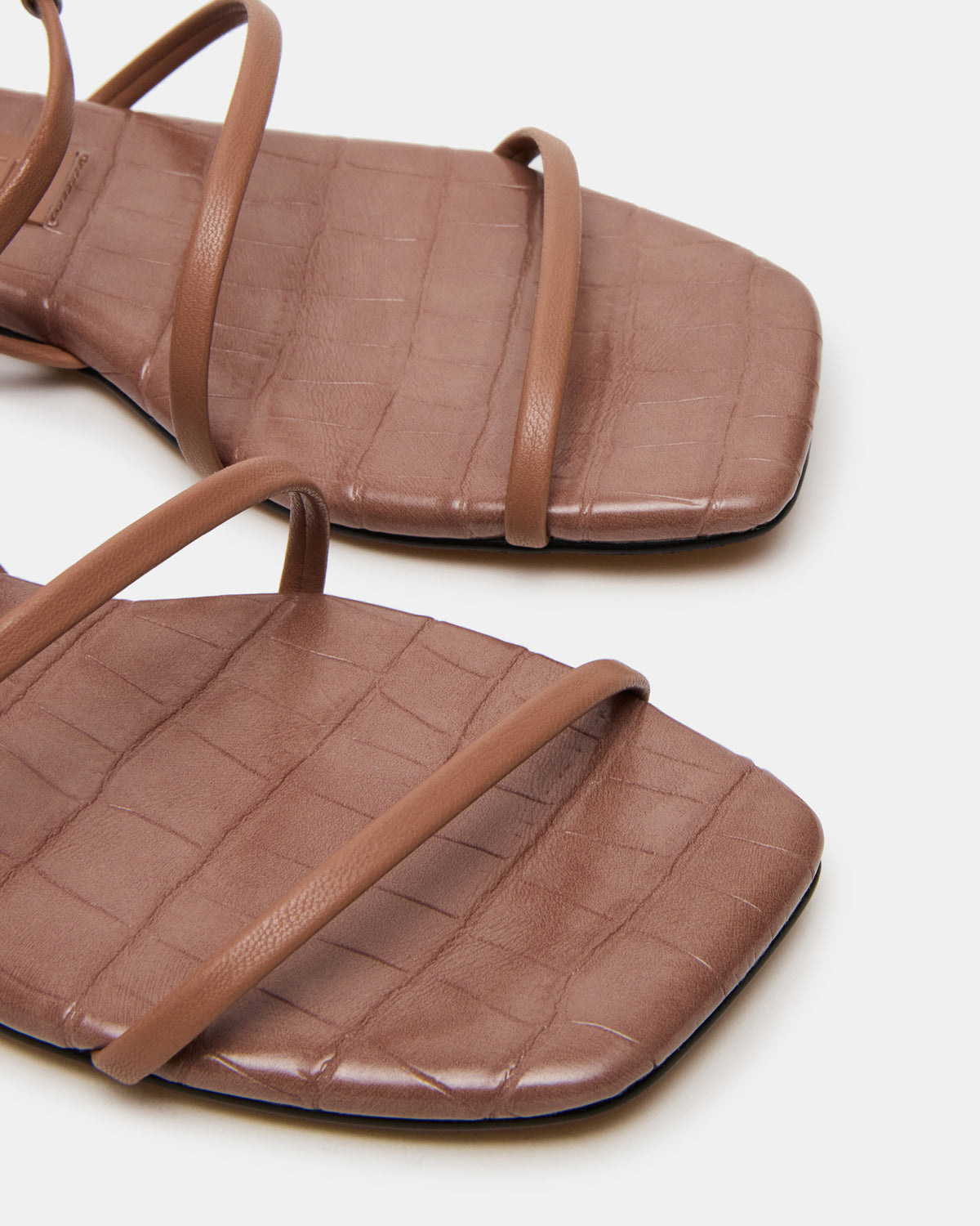 TANGO Mocha Square-Toe Strappy Women's Sandal | Steve Madden discount