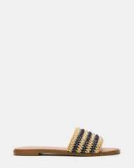 KOOPER Navy Multi Slide Sandal | Women's Sandals | Steve Madden discount