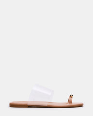 DECADENT Clear Rounded-Toe Slide Women's Sandal | Steve Madden online