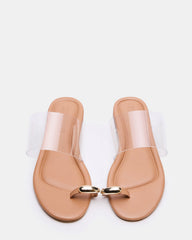 DECADENT Clear Rounded-Toe Slide Women's Sandal | Steve Madden online