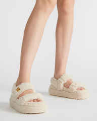 BIGMONA Fur Natural Women's Platform Sandal | Steve Madden Sale
