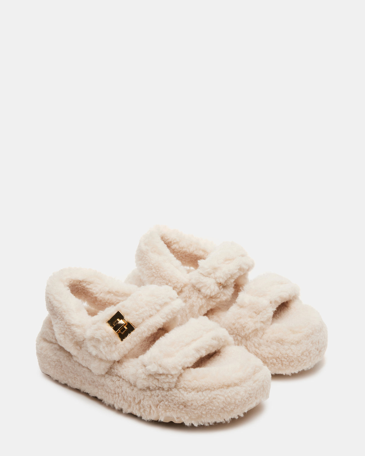 BIGMONA Fur Natural Women's Platform Sandal | Steve Madden Sale