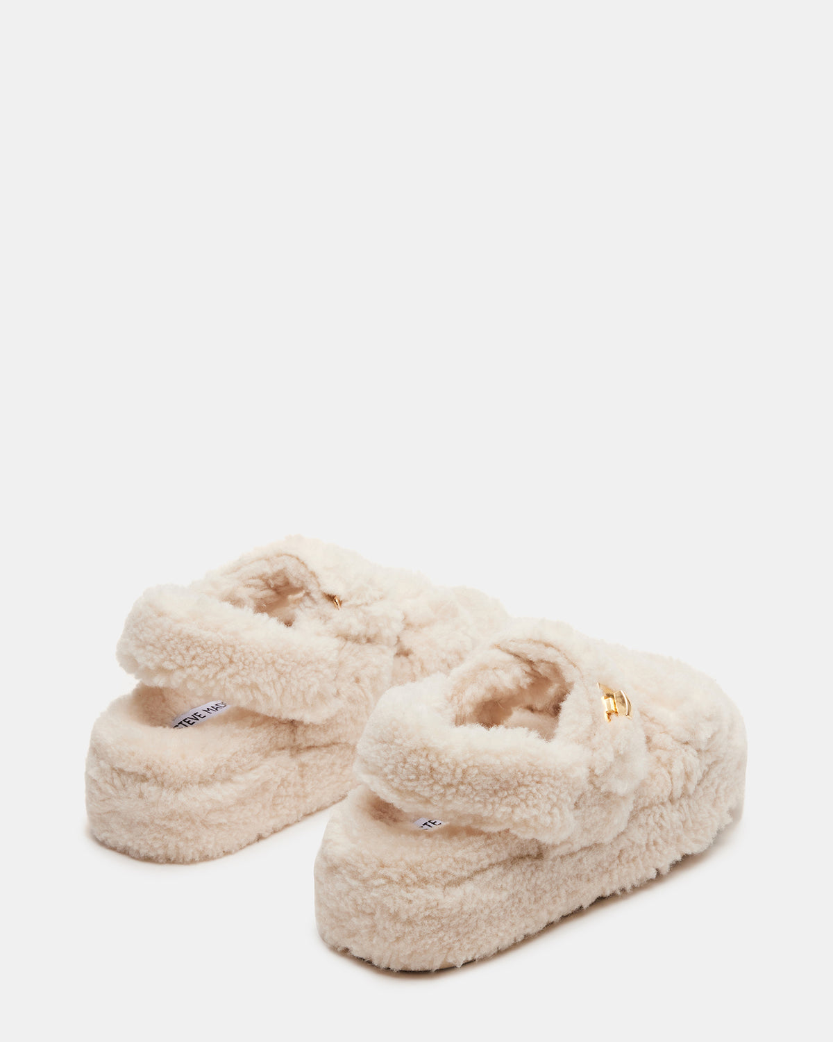 BIGMONA Fur Natural Women's Platform Sandal | Steve Madden Sale