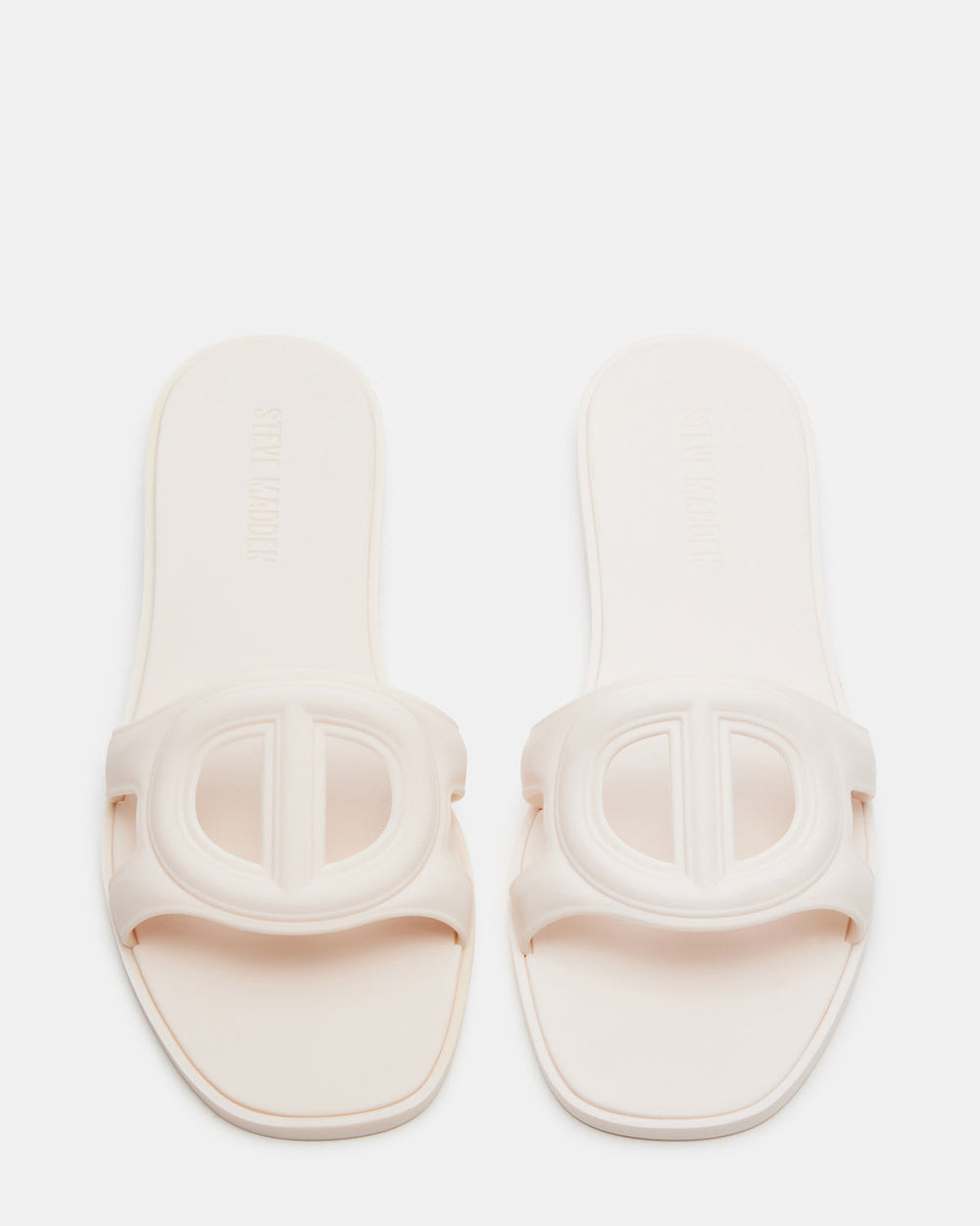 JELLIE Bone Women's Square Toe Slide Sandal | Steve Madden on Sale