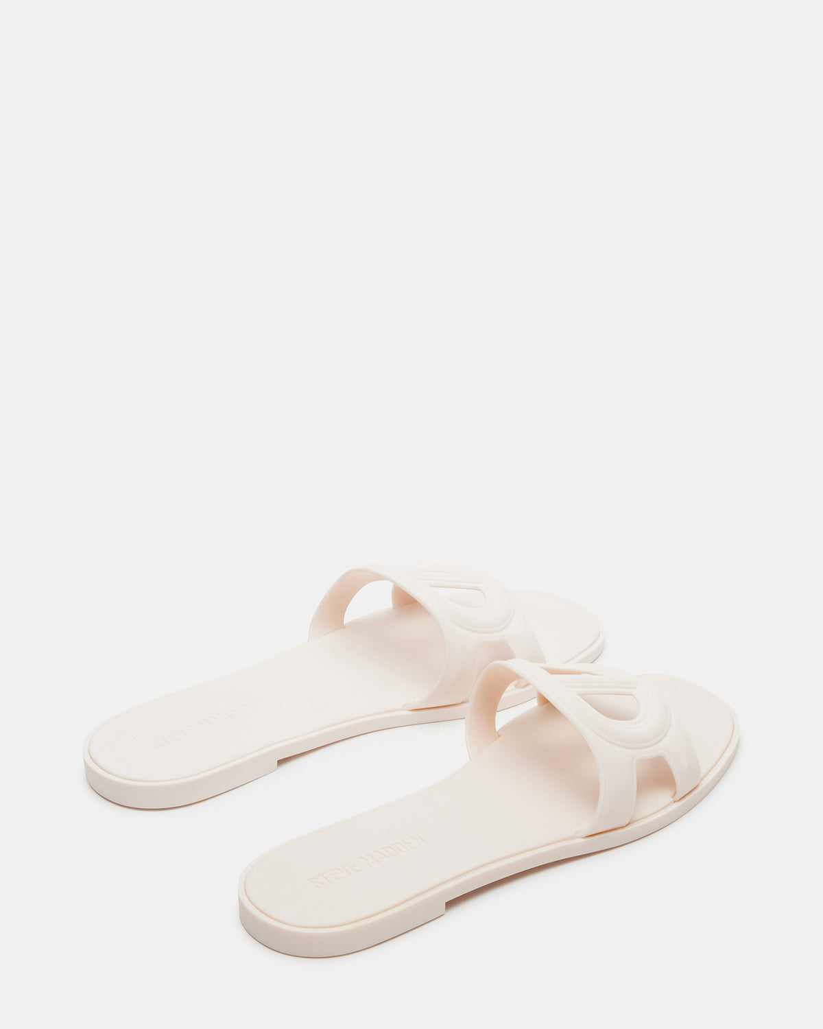 JELLIE Bone Women's Square Toe Slide Sandal | Steve Madden on Sale