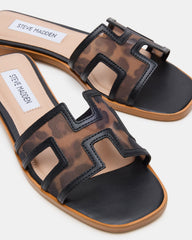 HADYN Mesh Leopard Women's Designer Sandal | Steve Madden discount