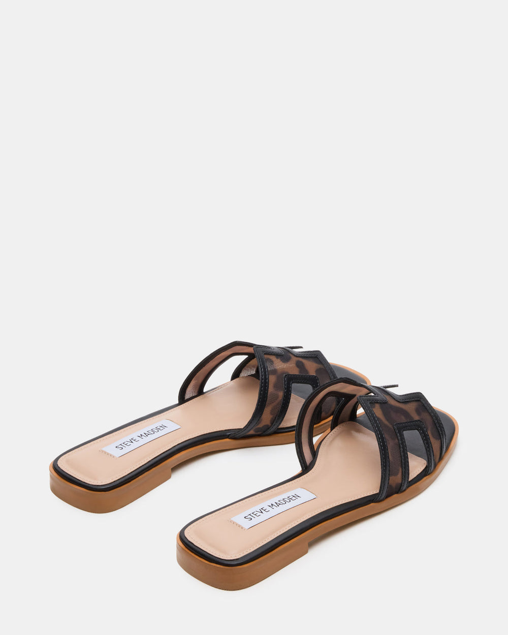 HADYN Mesh Leopard Women's Designer Sandal | Steve Madden discount