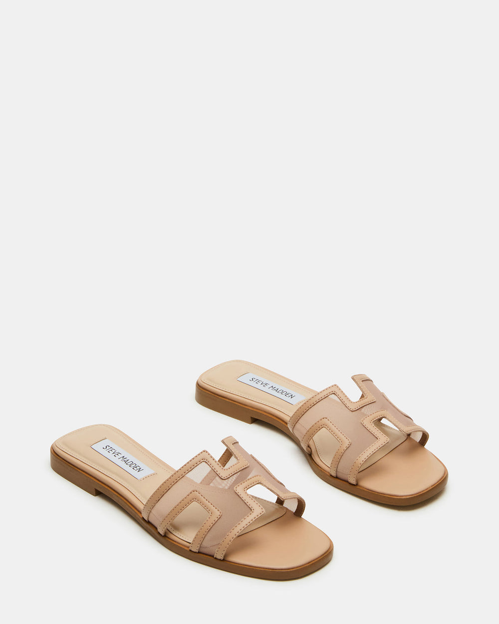 HADYN Mesh Blush Women's Designer Sandal | Steve Madden for Sale