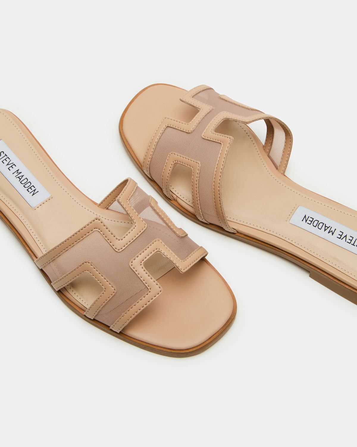 HADYN Mesh Blush Women's Designer Sandal | Steve Madden for Sale