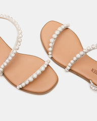 KINDRED Silver Multi Strappy Rhinestone Flat Women's Sandal | Steve Madden online