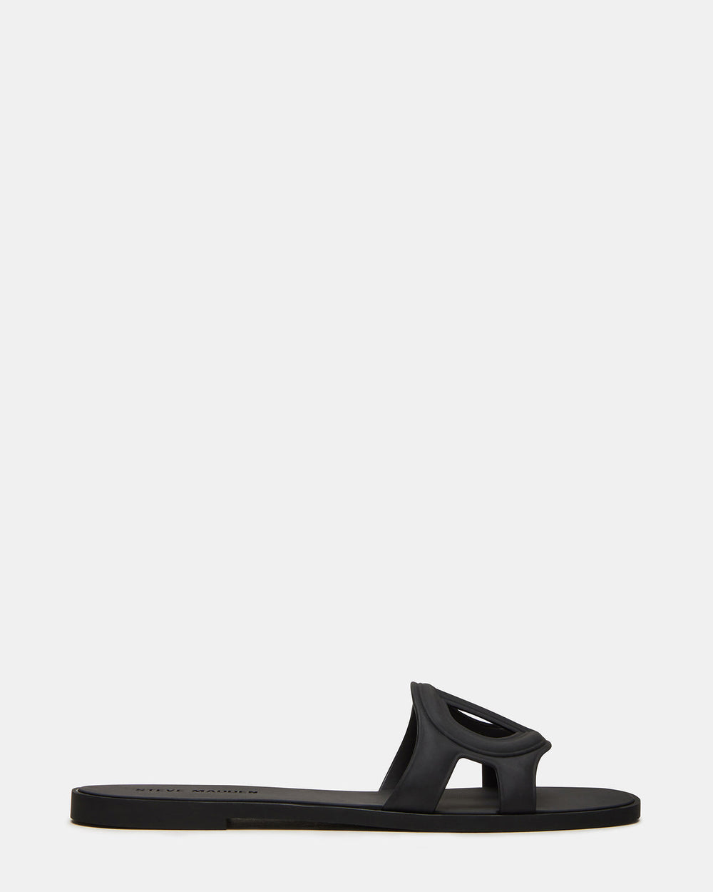 JELLIE Black Women's Square Toe Slide Sandal | Steve Madden near me