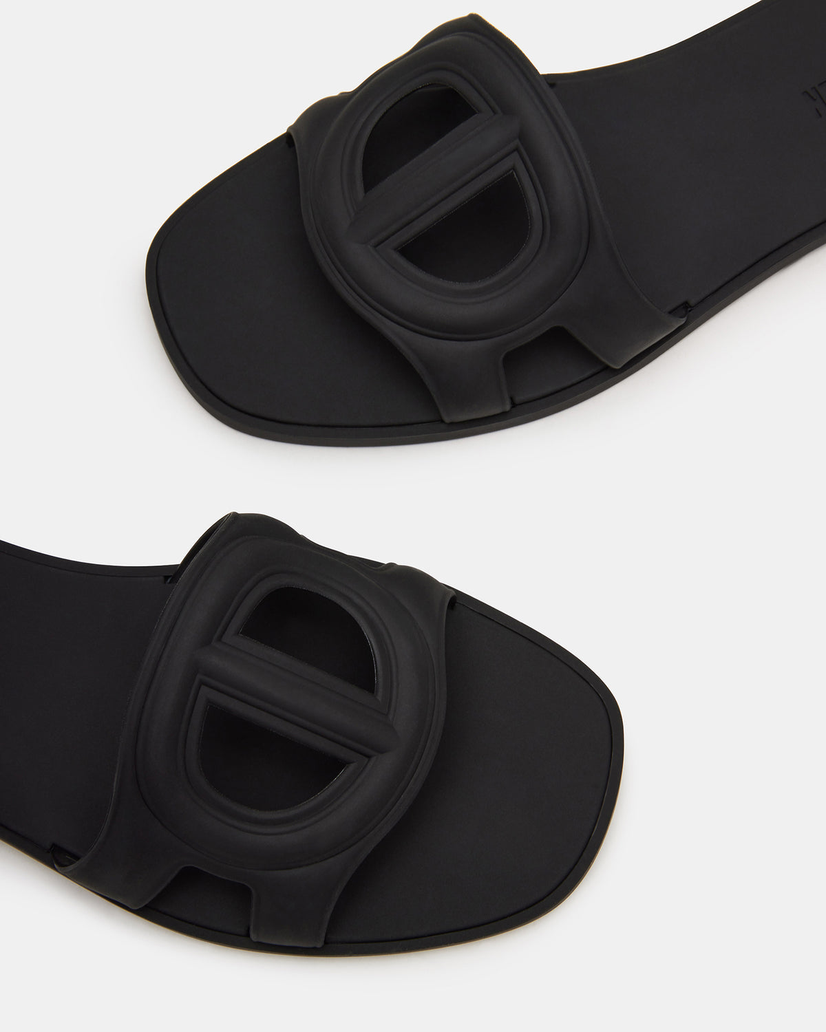 JELLIE Black Women's Square Toe Slide Sandal | Steve Madden near me