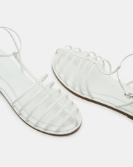 MARIN White Flat Strappy Fisherman Sandal | Steve Madden online