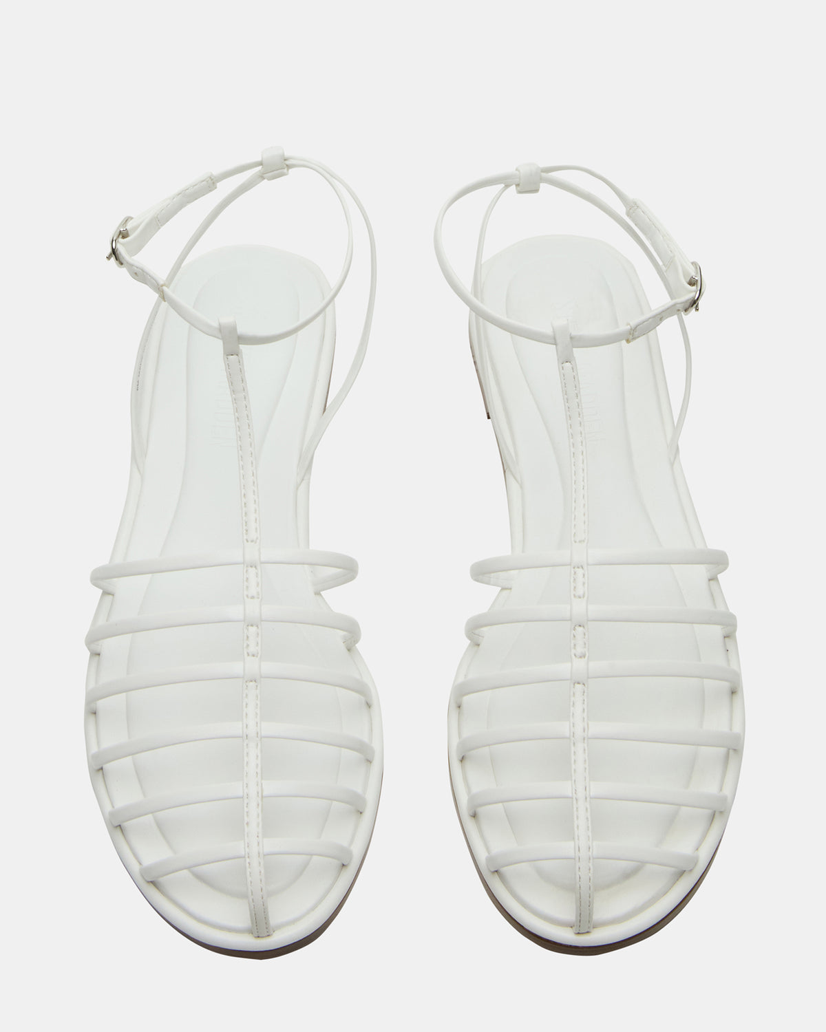 MARIN White Flat Strappy Fisherman Sandal | Steve Madden online