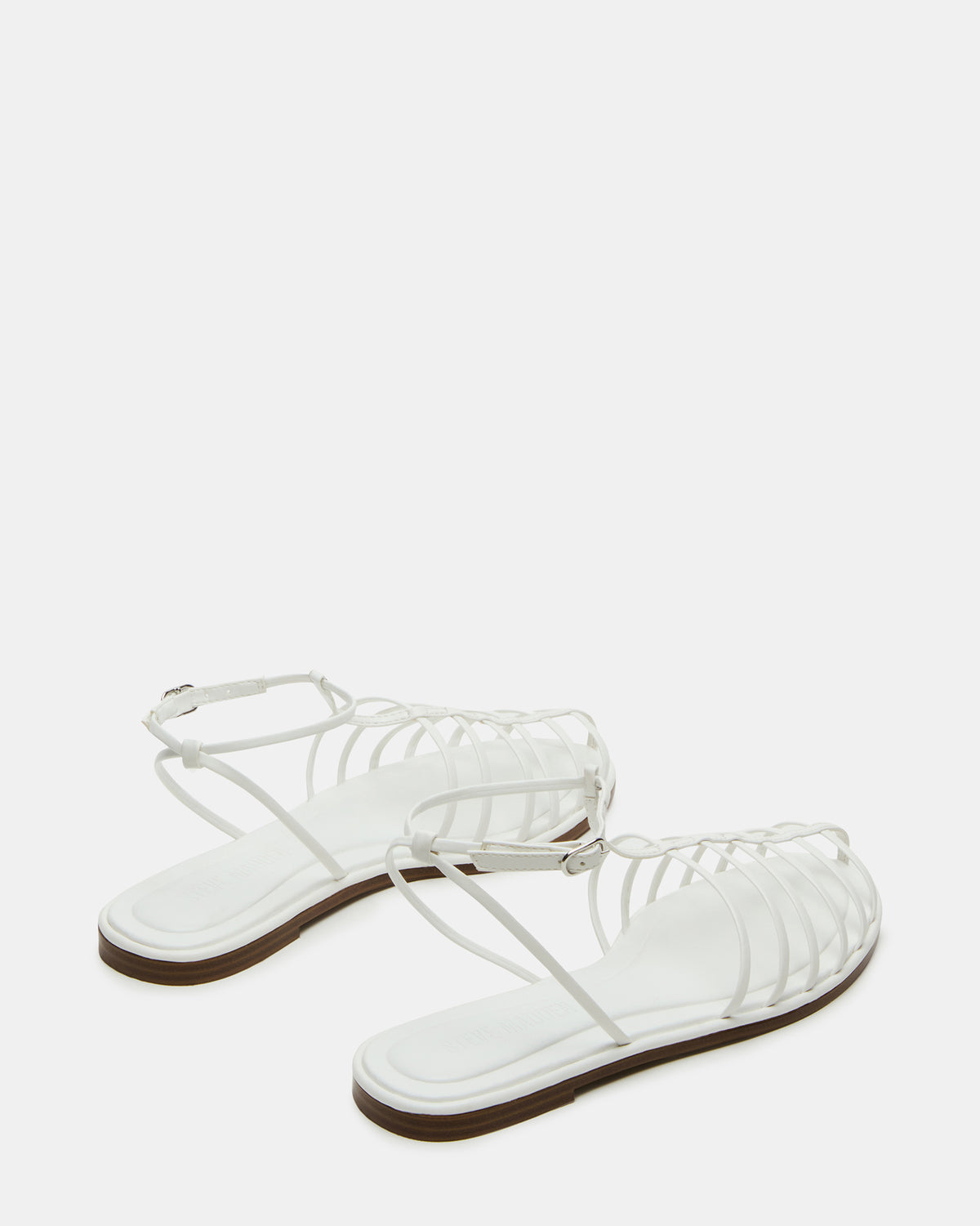 MARIN White Flat Strappy Fisherman Sandal | Steve Madden online