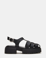 BASS Black Platform Fisherman Women's Sandal | Steve Madden on Sale