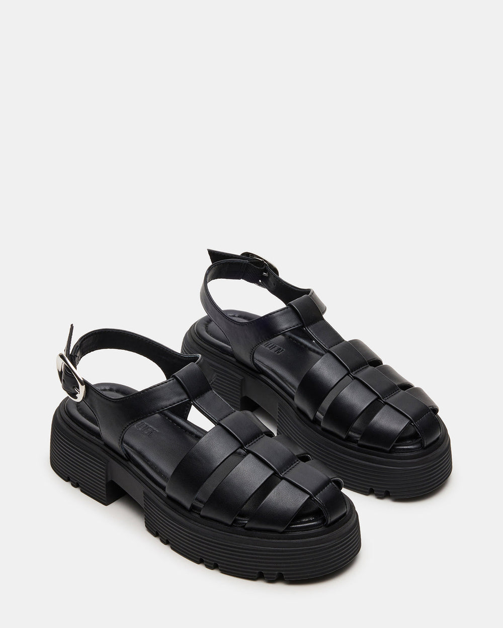 BASS Black Platform Fisherman Women's Sandal | Steve Madden on Sale