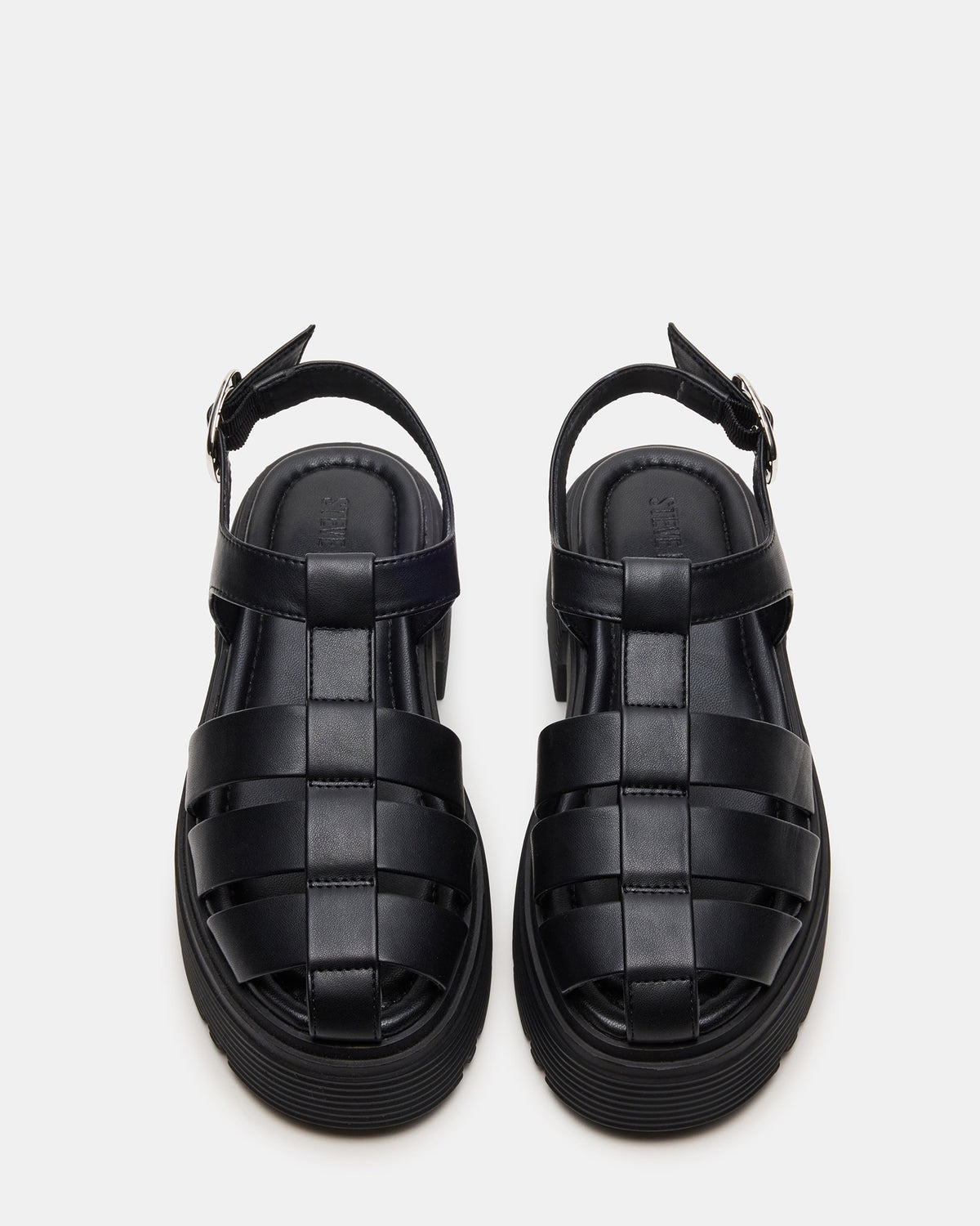 BASS Black Platform Fisherman Women's Sandal | Steve Madden on Sale