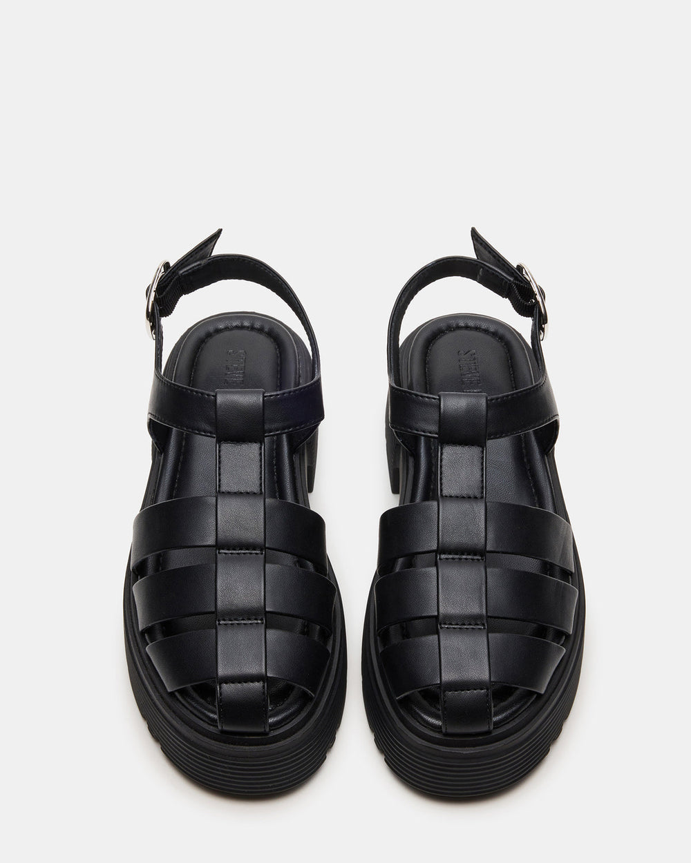 BASS Black Platform Fisherman Women's Sandal | Steve Madden on Sale