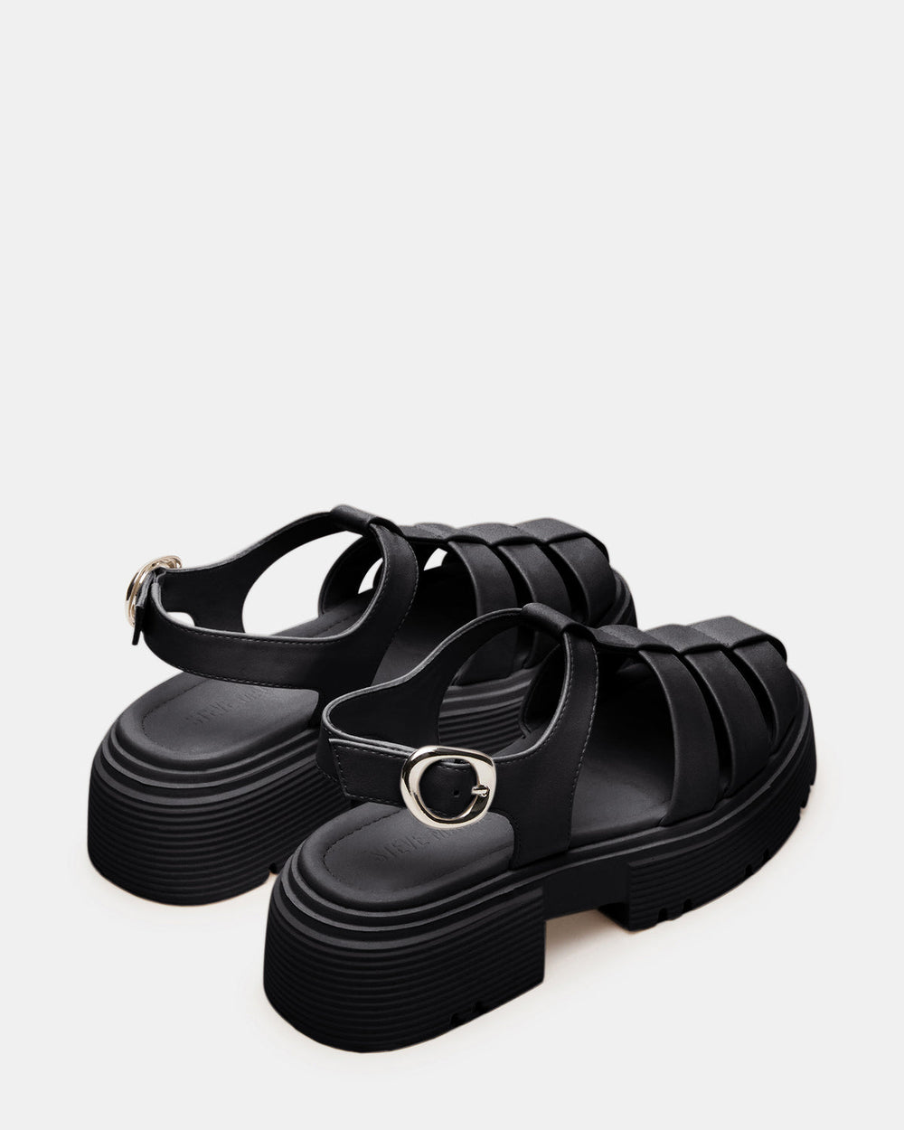 BASS Black Platform Fisherman Women's Sandal | Steve Madden on Sale