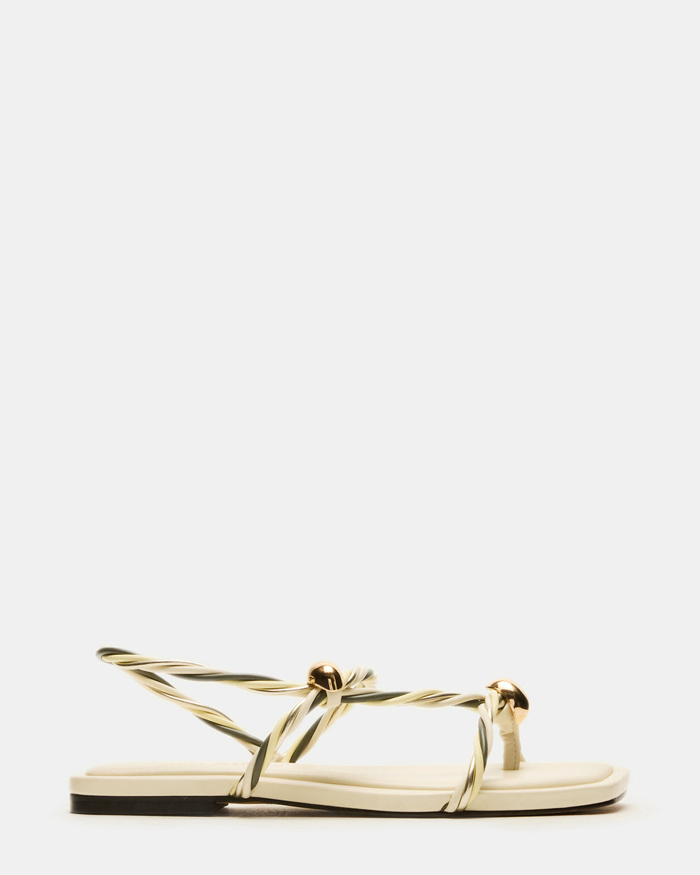 LOCO Bone Multi Women's Strappy Square Toe Sandal | Steve Madden for Sale