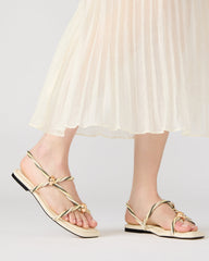 LOCO Bone Multi Women's Strappy Square Toe Sandal | Steve Madden for Sale