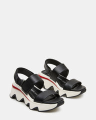 LOCHAN Black Platform Flatform Strappy Women's Sandal | Steve Madden near me