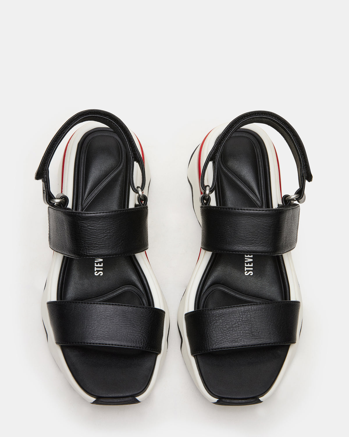 LOCHAN Black Platform Flatform Strappy Women's Sandal | Steve Madden near me