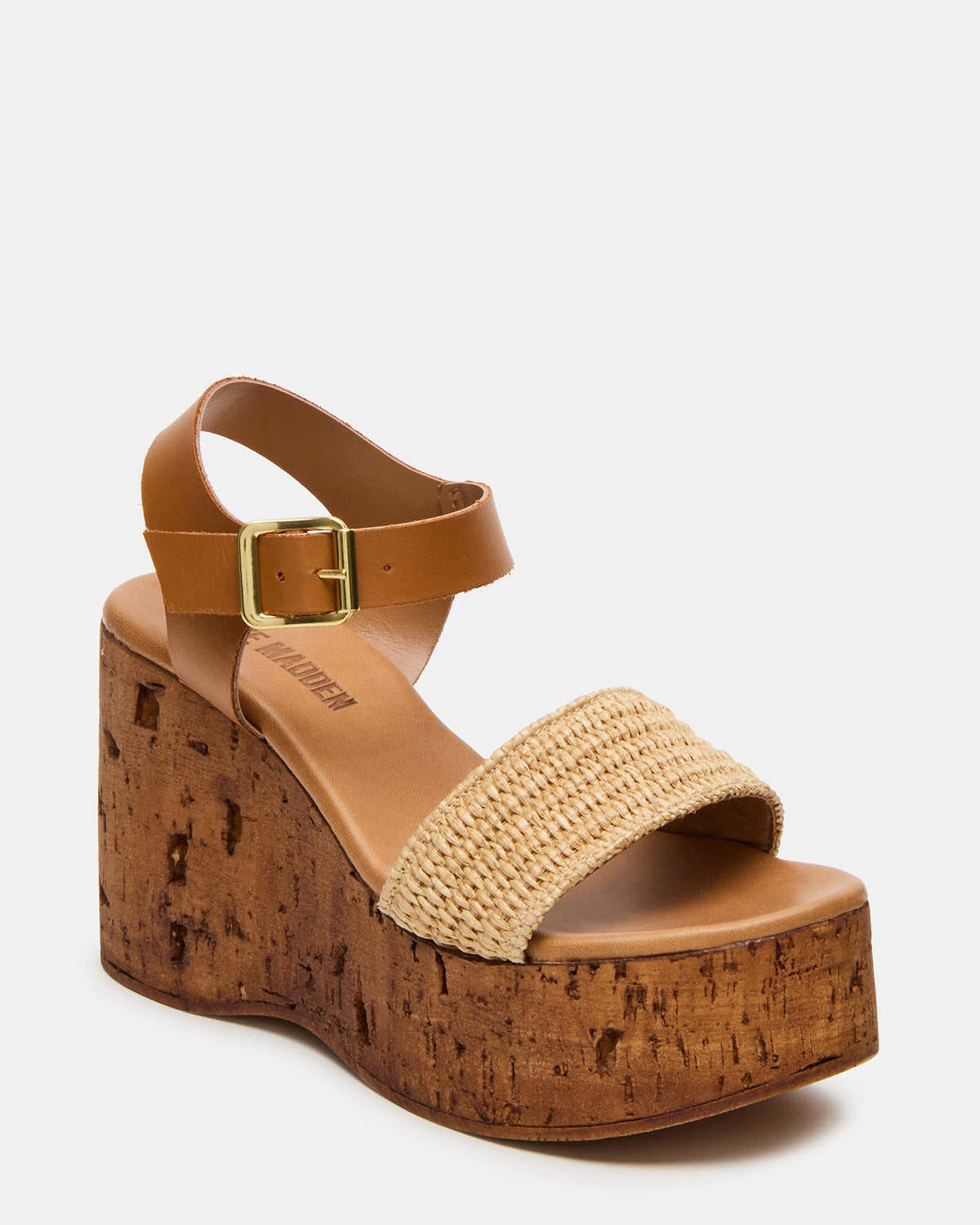CABERNET Raffia Women's Platform Wedge Sandal | Steve Madden outlet