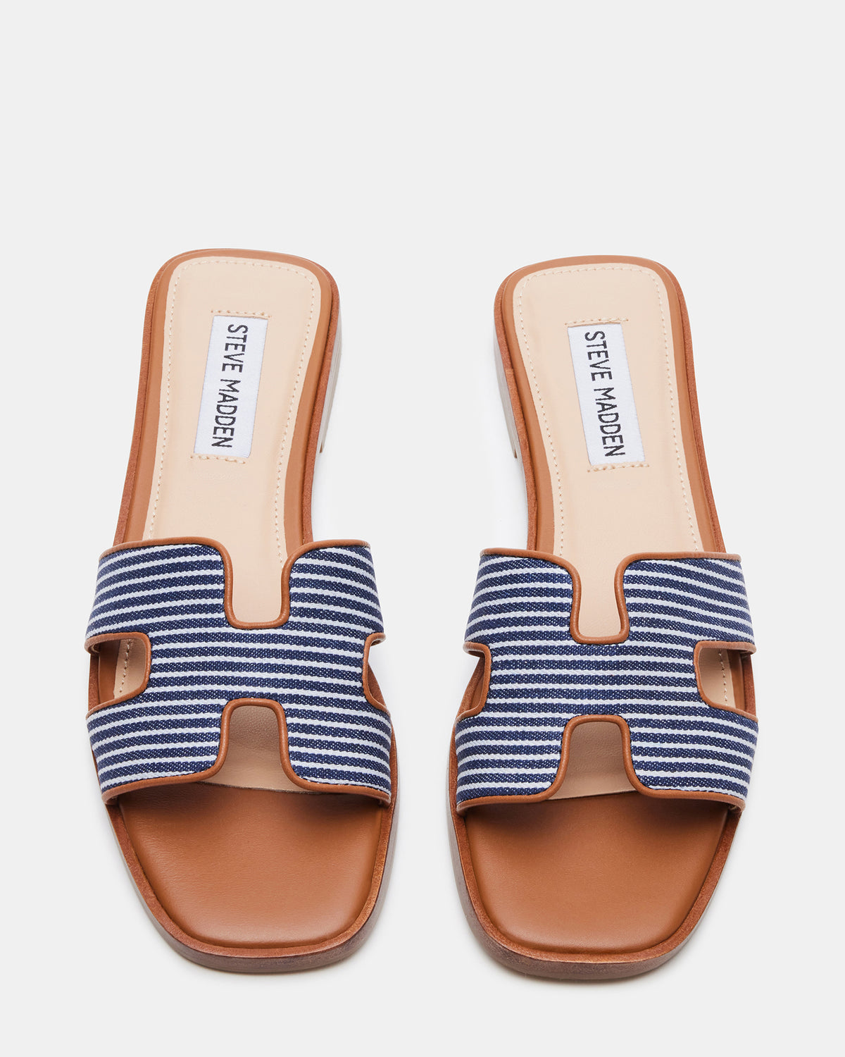 HADYN Navy Multi Sandal | Women's Designer Sandals | Steve Madden Sale