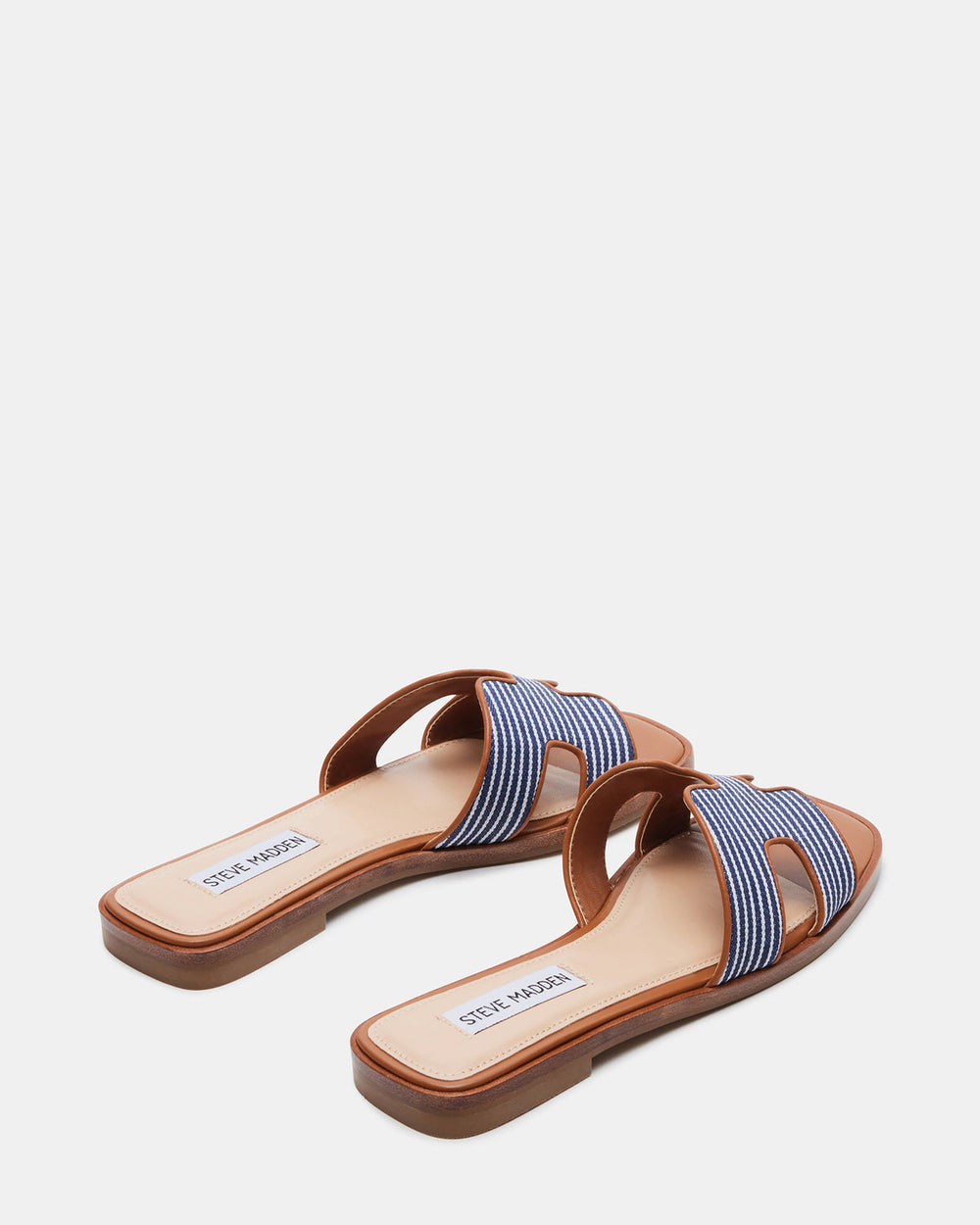 HADYN Navy Multi Sandal | Women's Designer Sandals | Steve Madden Sale