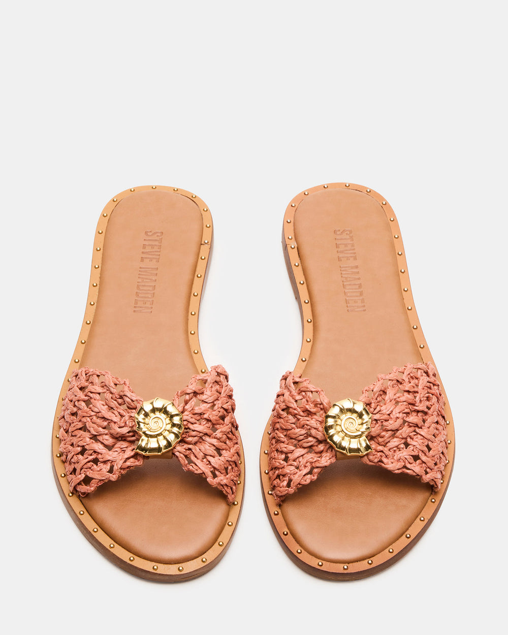 DIPSY Terracotta Conch Slide Rounded Toe Women's Sandal | Steve Madden near me