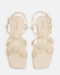 TIDES Pearl Strappy Square-Toe Women's Sandal | Steve Madden Sale