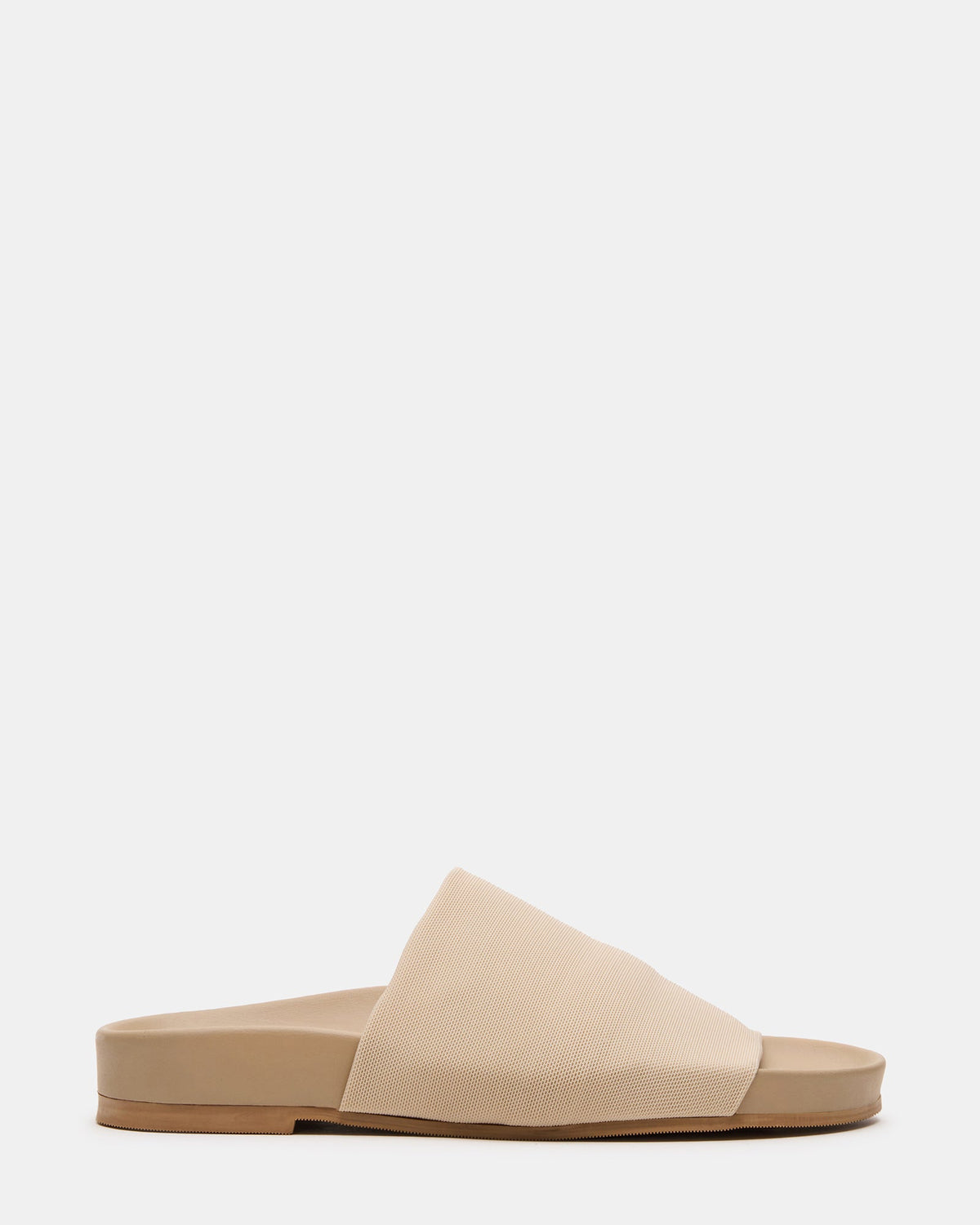 SANSA Tan Flatform Footbed Slide Women's Sandal | Steve Madden online