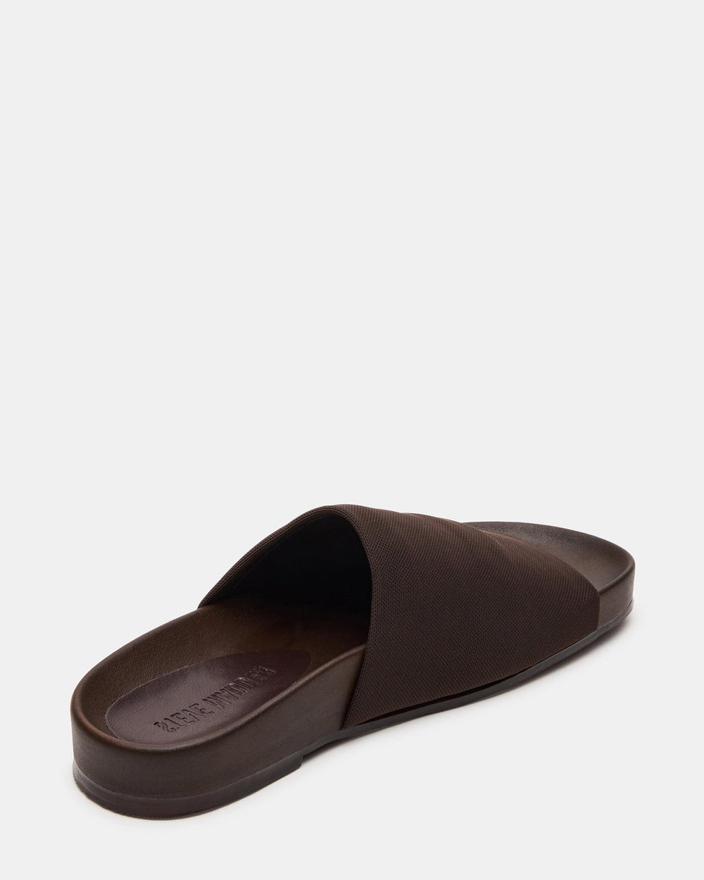 SANSA Brown Flatform Footbed Slide Women's Sandal | Steve Madden US