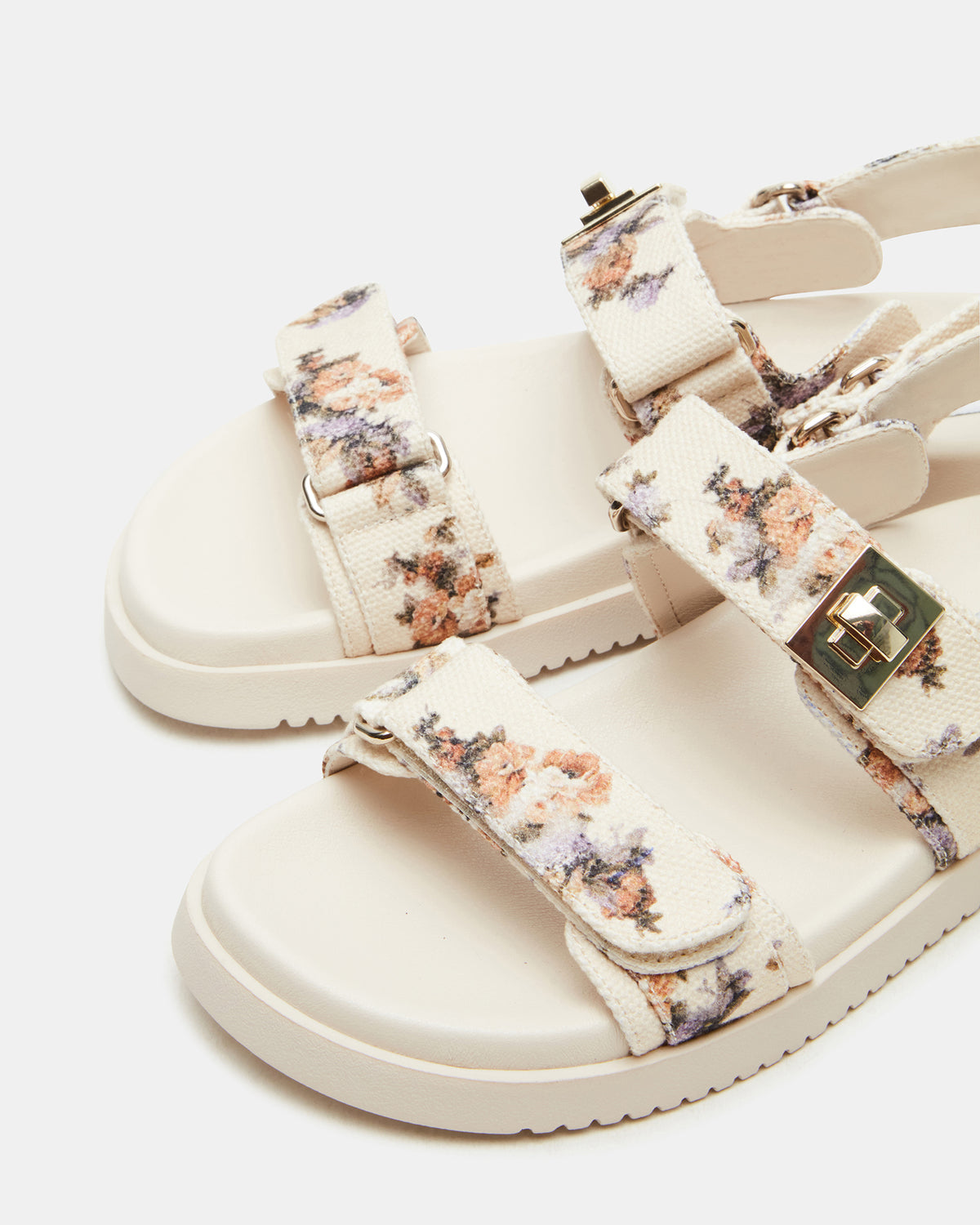 MONA Floral Flatform Women's Sandal | Steve Madden outlet