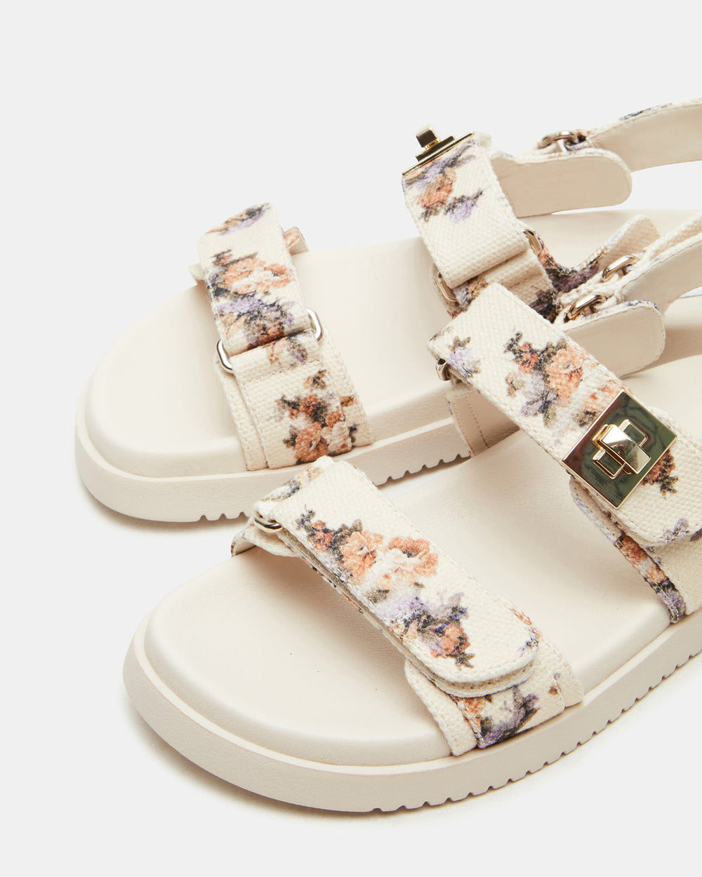 MONA Floral Flatform Women's Sandal | Steve Madden outlet