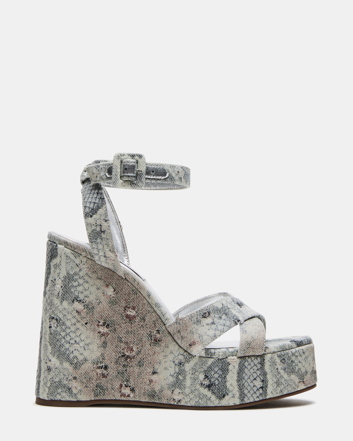 PINNACLE Multi Snake Women's Platform Wedge Sandal | Steve Madden on Sale
