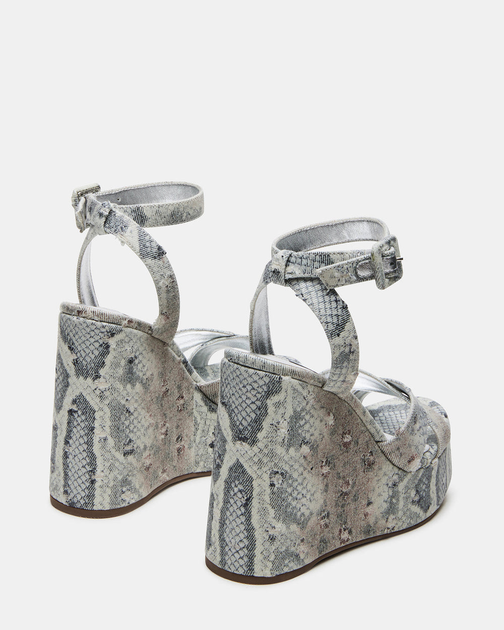 PINNACLE Multi Snake Women's Platform Wedge Sandal | Steve Madden on Sale