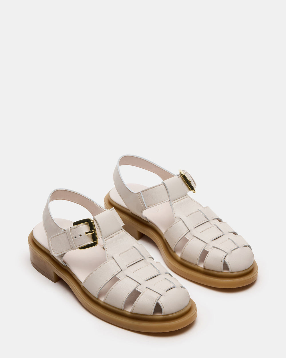 TOPE Bone Leather Strappy Fisherman Women's Sandal | Steve Madden outlet